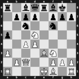 Hoogovens 1978 – Round 1 – Miles, Anthony J – 1/2-1/2 – Portisch, Lajos – G3