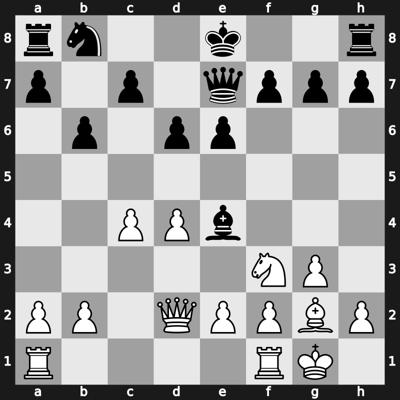 Hoogovens 1978 – Round 1 – Ree, Hans – 1/2-1/2 – Korchnoi, Viktor – G12
