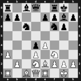 Interpolis 1978 – Round 3 – Ljubojevic, Ljubomir – 1/2-1/2 – Miles, Anthony J – G11