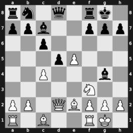 Interpolis 1978 – Round 10 – Ljubojevic, Ljubomir – 1/2-1/2 – Dzindzichashvili, Roman – G38