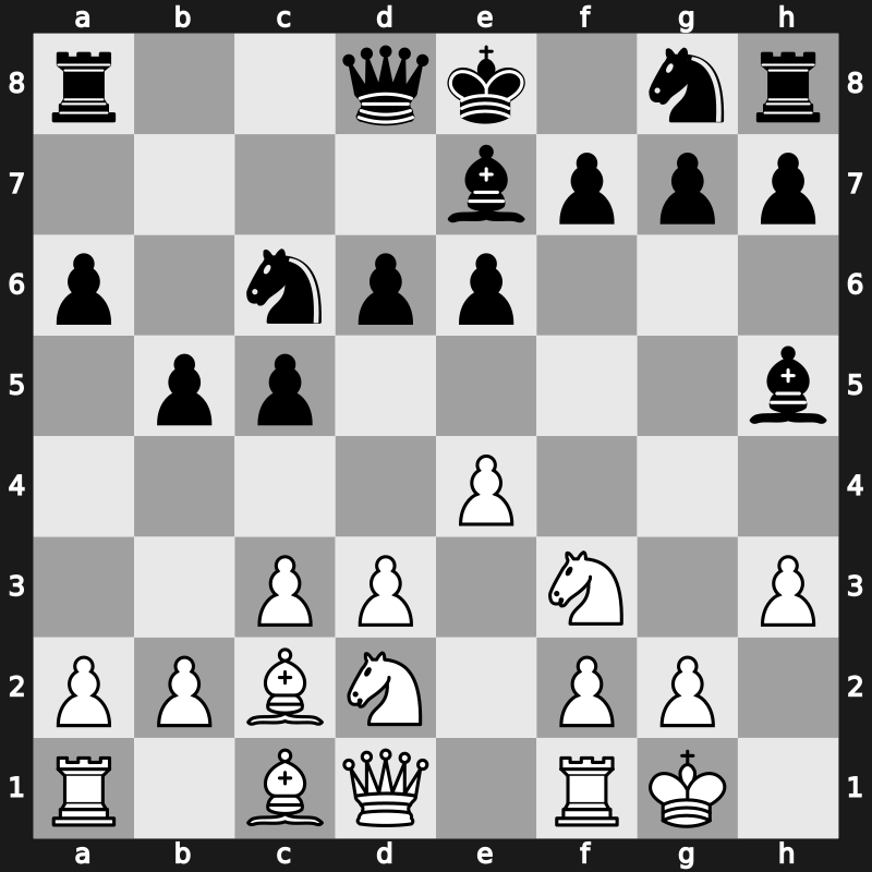 Lone Pine Open 1978 – Round 4 – Peters, Alexander John – 1/2-1/2 – Portisch, Lajos – G13