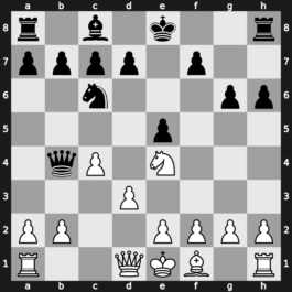 Niksic 1978 – Round 3 – Ribli, Zoltan – 1/2-1/2 – Portisch, Lajos – G8