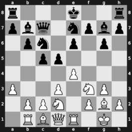 Niksic 1978 – Round 4 – Ljubojevic, Ljubomir – 1/2-1/2 – Vaganian, Rafael A – G11