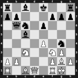 Niksic 1978 – Round 5 – Ribli, Zoltan – 1-0 – Ljubojevic, Ljubomir – G13