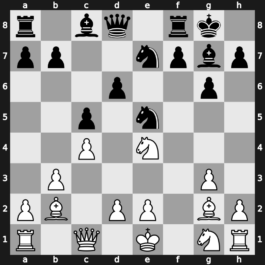 Niksic 1978 – Round 8 – Hort, Vlastimil – 0-1 – Gulko, Boris – G20