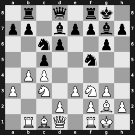 Candidats qf4 1977 – Round 13 – Hort, Vlastimil – 1/2-1/2 – Spassky, Boris Vasily – G11