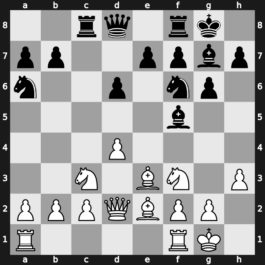 Las Palmas 1977 – Round 10 – Meza Pomar, Aroa – 1/2-1/2 – Tal, Mikhail – G18