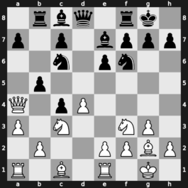 Leningrad ch-URS 1977 – Round 1 – Gulko, Boris – 1/2-1/2 – Tal, Mikhail – G3