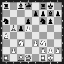 Leningrad ch-URS 1977 – Round 1 – Petrosian, Tigran V. – 1-0 – Alburt, Lev – G12