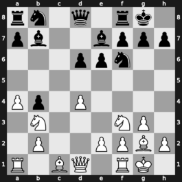 Leningrad ch-URS 1977 – Round 1 – Petrosian, Tigran V. – 1/2-1/2 – Polugaevsky, Lev – G16
