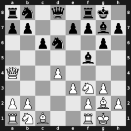 Leningrad ch-URS 1977 – Round 1 – Polugaevsky, Lev – 1-0 – Romanishin, Oleg M – G31
