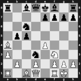 Leningrad ch-URS 1977 – Round 1 – Tukmakov, Vladimir B – 0-1 – Tal, Mikhail – G35