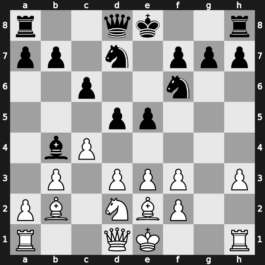 Biel Interzonal 1976 – Round 2 – Csom, Istvan – 0-1 – Portisch, Lajos – G12