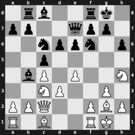 Biel Interzonal 1976 – Round 8 – Huebner, Robert – 0-1 – Tal, Mikhail – G37