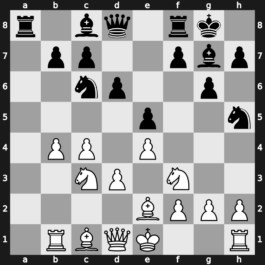 Biel Interzonal 1976 – Round 10 – Sanguineti, R. – 1/2-1/2 – Tal, Mikhail – G45