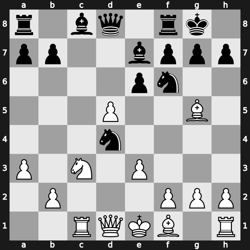 Biel Interzonal 1976 – Round 12 – Gulko, Boris – 1/2-1/2 – Tal, Mikhail – G57