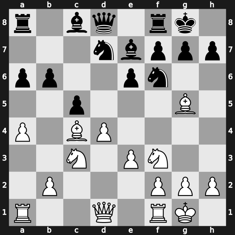 Biel Interzonal 1976 – Round 15 – Petrosian, Tigran V. – 1-0 – Larsen, Bent – G71