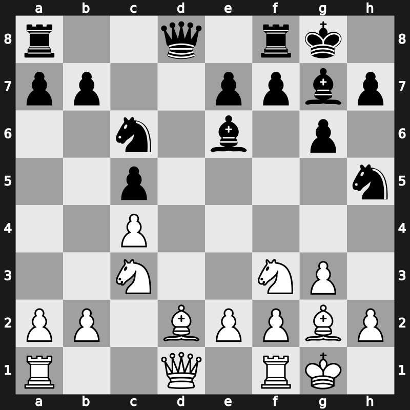 Biel Interzonal 1976 – Round 17 – Petrosian, Tigran V. – 1/2-1/2 – Smejkal, Jan – G79