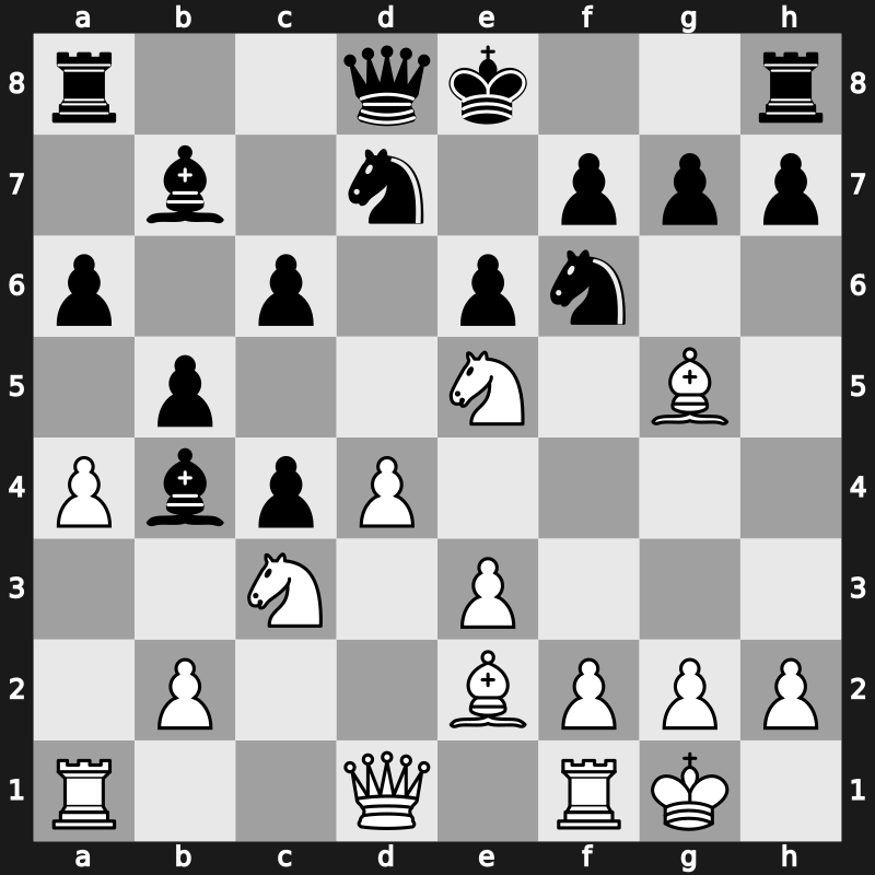 Moskou ch-URS 1976 – Round 1 – Geller, Efim P – 0-1 – Sveshnikov, Evgeny – G1