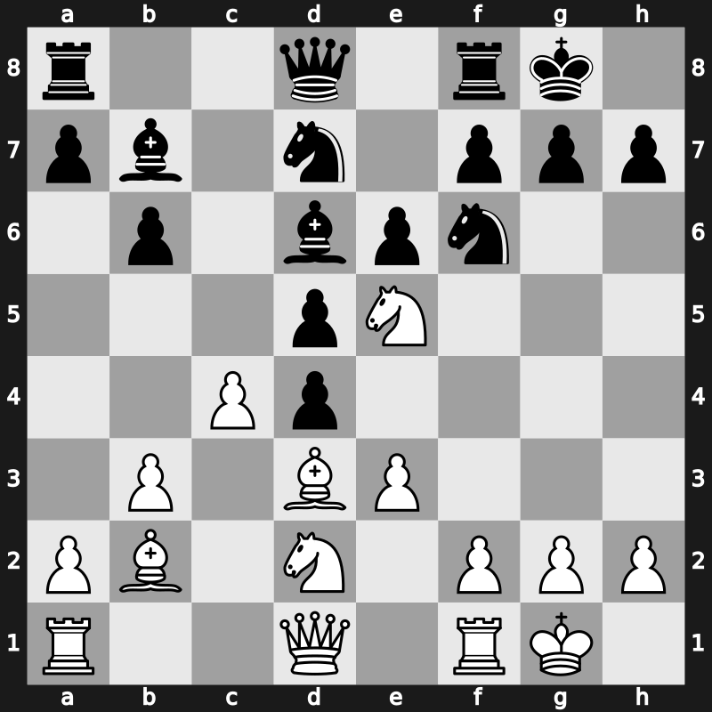 Moskou ch-URS 1976 – Round 1 – Vaganian, Rafael A – 1/2-1/2 – Polugaevsky, Lev – G9
