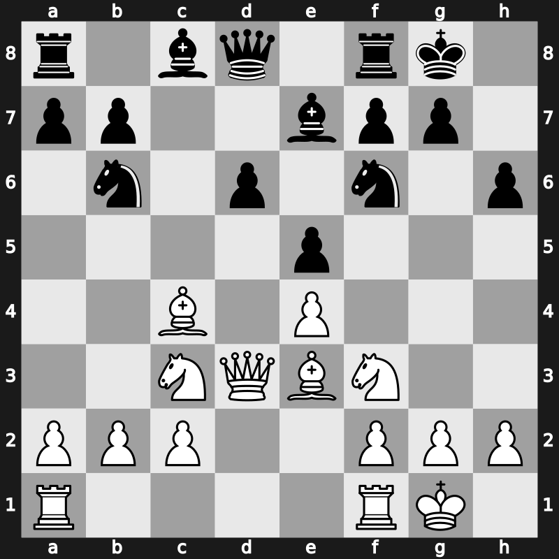 Moskou ch-URS 1976 – Round 1 – Kupreichik, Viktor D – 0-1 – Polugaevsky, Lev – G15