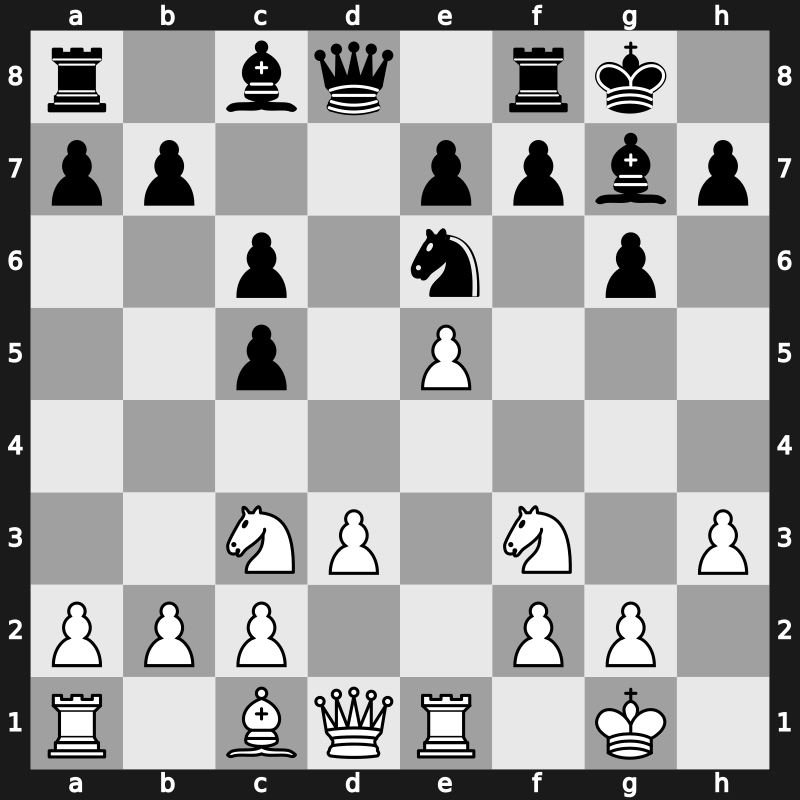 Moskou ch-URS 1976 – Round 1 – Tseshkovsky, Vitaly – 1/2-1/2 – Polugaevsky, Lev – G21