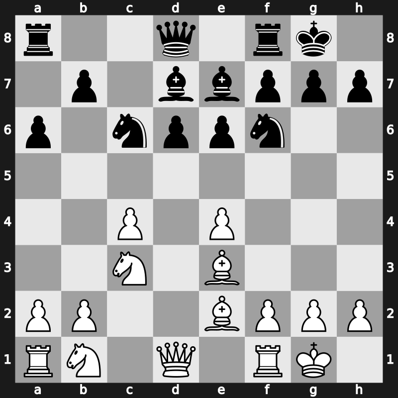 Moskou ch-URS 1976 – Round 1 – Karpov, Anatoly – 1/2-1/2 – Taimanov, Mark E – G22