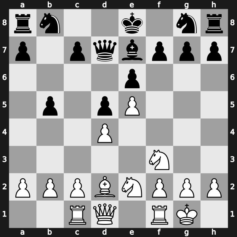 Moskou ch-URS 1976 – Round 1 – Geller, Efim P – 1-0 – Karpov, Anatoly – G30