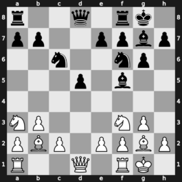 Moskou ch-URS 1976 – Round 1 – Taimanov, Mark E – 0-1 – Polugaevsky, Lev – G38