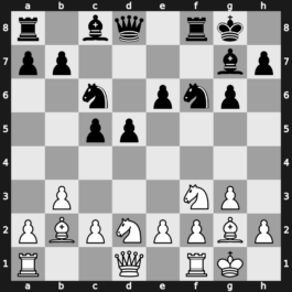 Moskou ch-URS 1976 – Round 1 – Smyslov, Vassily – 1/2-1/2 – Tal, Mikhail – G48