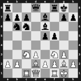Tbilisi 1976 – Round 1 – Karpov, Anatoly – 1-0 – Romanishin, Oleg M – G2