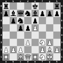 Tbilisi 1976 – Round 1 – Kasparov, Garry – 1/2-1/2 – Sturua, Zurab – G9