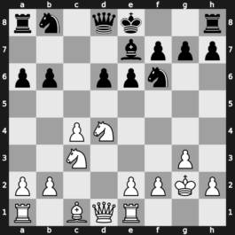 Erevan ch-URS 1975 – Round 1 – Tal, Mikhail – 1/2-1/2 – Balashov, Yuri S – G10