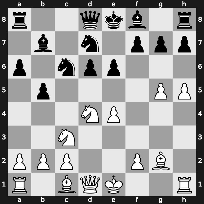 Las Palmas 1975 – Round 5 – Cardoso Sampaio, Thyerre Augusto – 0-1 – Petrosian, Tigran V. – G11