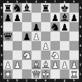 Las Palmas 1975 – Round 7 – Visier Segovia, Fernando – 0-1 – Ljubojevic, Ljubomir – G14