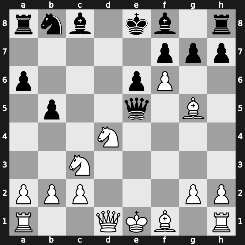 Las Palmas 1975 – Round 12 – Ljubojevic, Ljubomir – 1-0 – Mecking, Henrique – G24