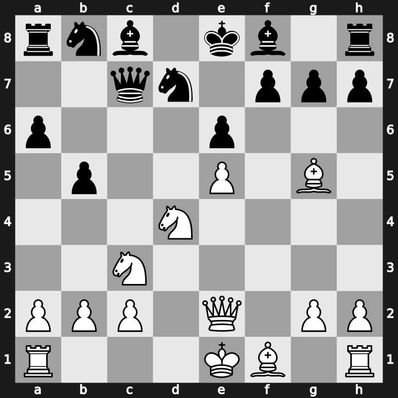 Manila Manila PHI 1975 – Round 10 – Kavalek, Lubomir – 1/2-1/2 – Polugaevsky, Lev – G10