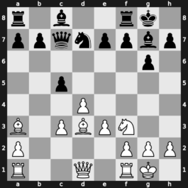 Milaan 1975 – Round 4 – Portisch, Lajos – 1/2-1/2 – Tal, Mikhail – G14