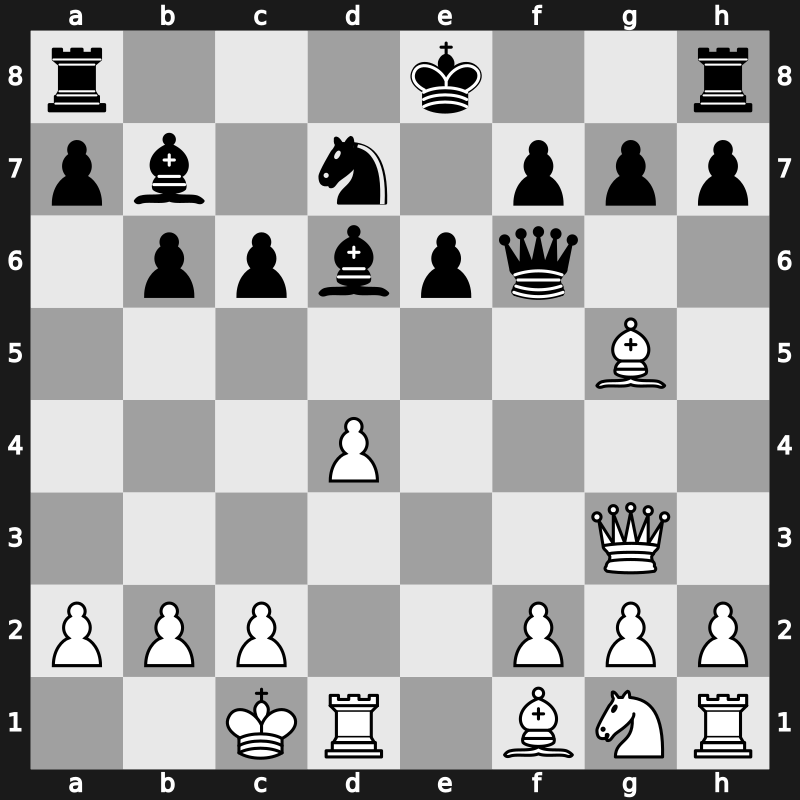Moscow 1975 – Round 1 – Tal, Mikhail – 1/2-1/2 – Kholmov, Ratmir D – G43