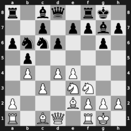Moscow 1975 – Round 1 – Lengyel, Laszlo – 0-1 – Hort, Vlastimil – G50