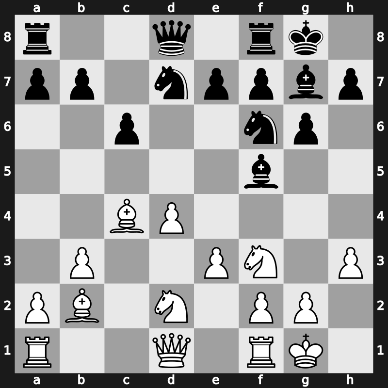 Karpov – Korchnoi Candidates Final 1974 – Round 24 – Karpov, Anatoly – 1/2-1/2 – Korchnoi, Viktor – G4