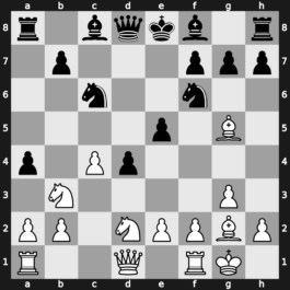 Madrid 1973 – Round 3 – Calvo Minguez, Ricardo – 0-1 – Portisch, Lajos – G7