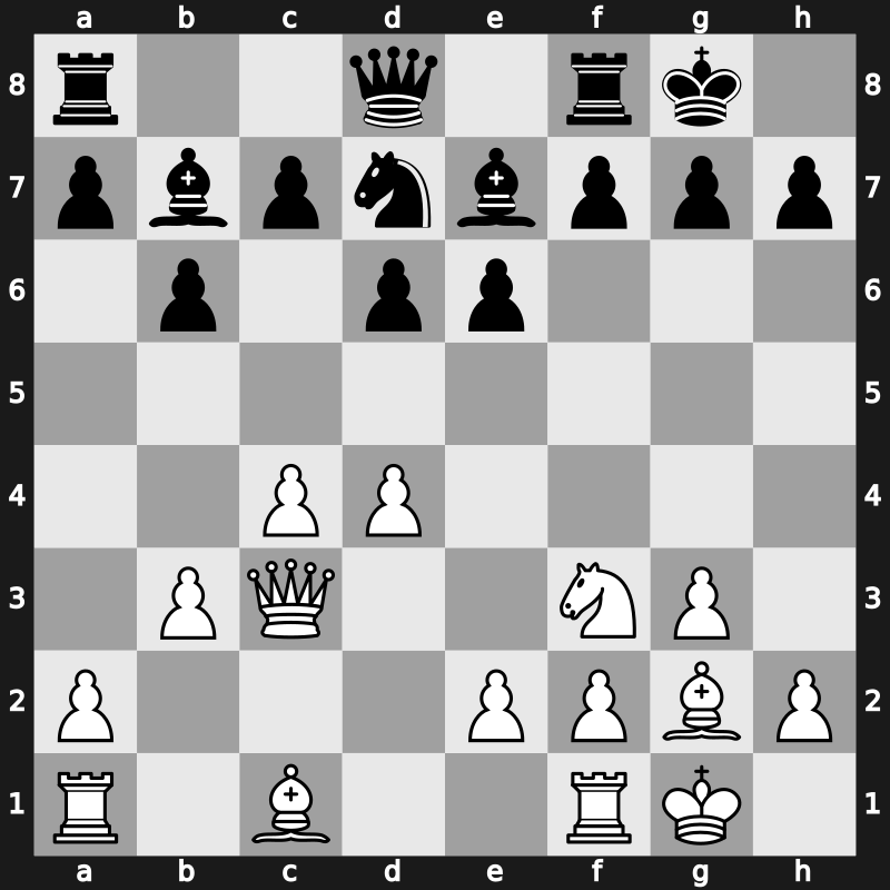 Madrid 1973 – Round 4 – Tukmakov, Vladimir B – 1/2-1/2 – Karpov, Anatoly – G9