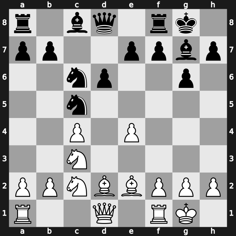 Madrid 1973 – Round 9 – Portisch, Lajos – 0-1 – Tukmakov, Vladimir B – G18
