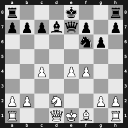 Moskou ch-URS 1973 – Round 1 – Polugaevsky, Lev – 1-0 – Tal, Mikhail – G9