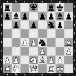 Moskou ch-URS 1973 – Round 1 – Keres, Paul – 1/2-1/2 – Taimanov, Mark E – G33