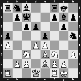 Moskou ch-URS 1973 – Round 1 – Geller, Efim P – 0-1 – Tukmakov, Vladimir B – G52