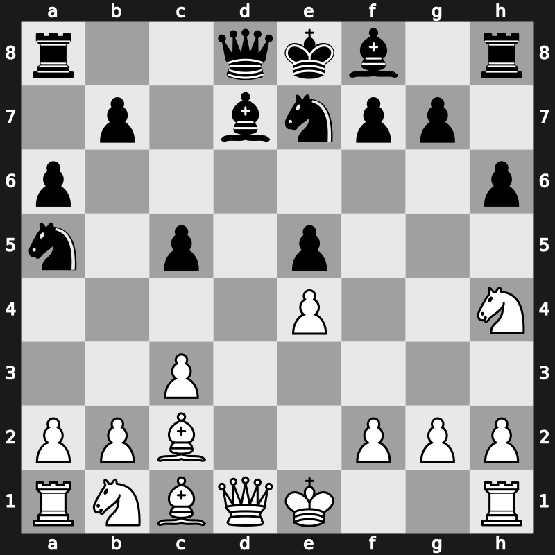 Moskou ch-URS 1973 – Round 1 – Tal, Mikhail – 1-0 – Keres, Paul – G54