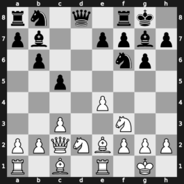 Moskou ch-URS 1973 – Round 1 – Geller, Efim P – 1/2-1/2 – Rashkovsky, Nukhim N – G61
