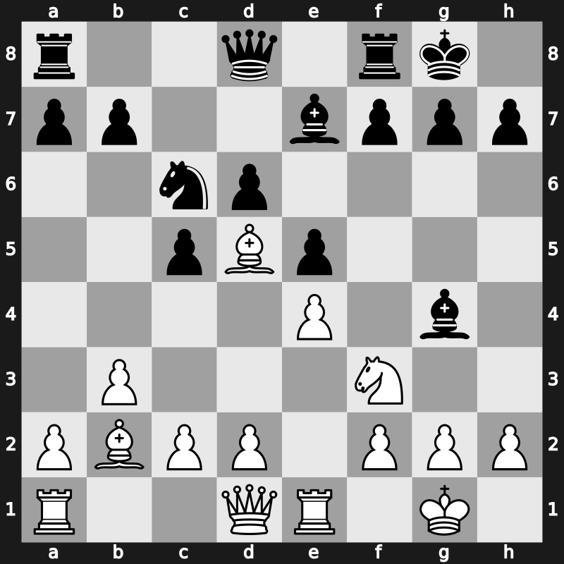 Moskou ch-URS 1973 – Round 11 – Keres, Paul – 1/2-1/2 – Tukmakov, Vladimir B – G72